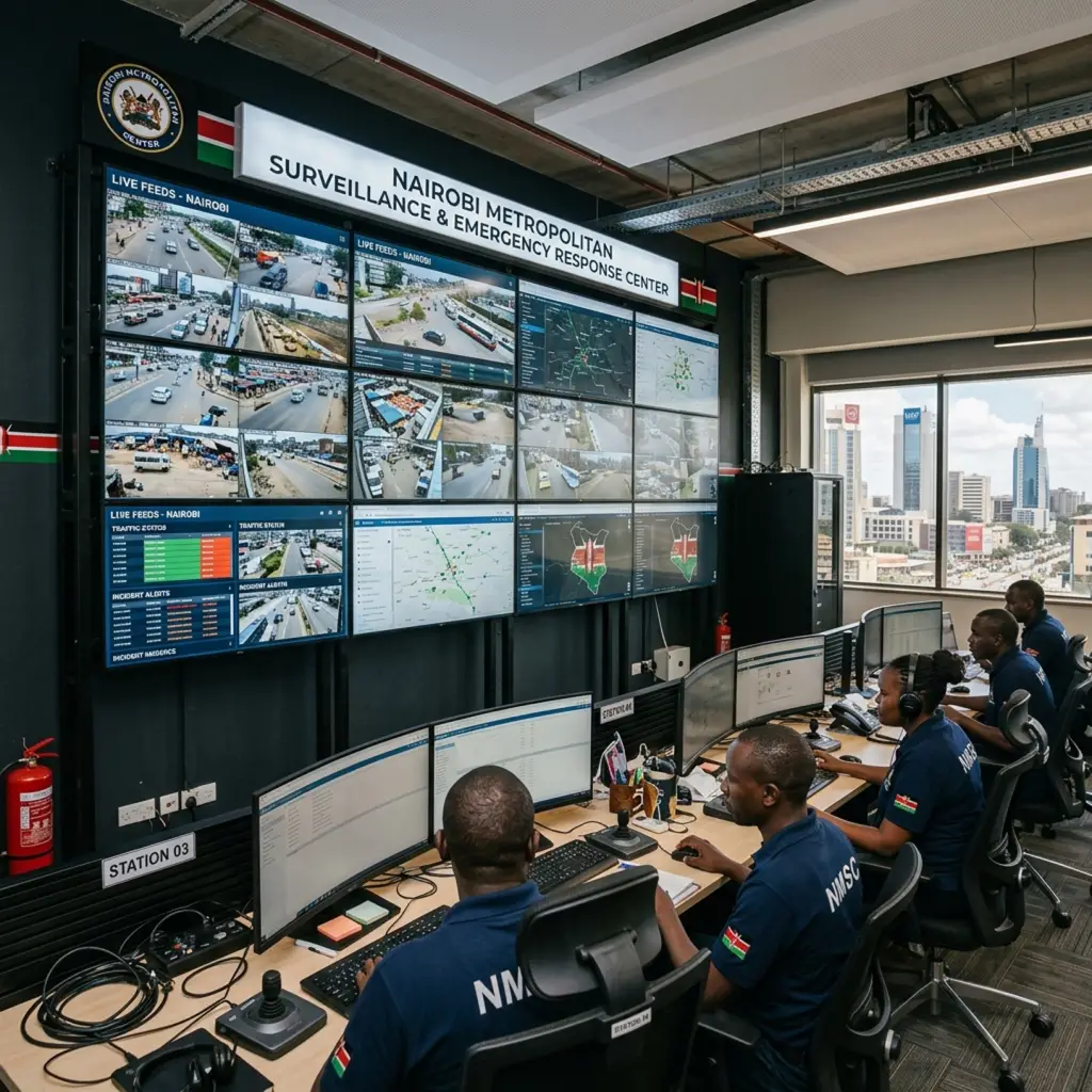 control room video wall